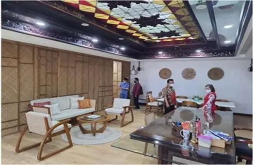 interior kantor Ruang Direksi Sarinah