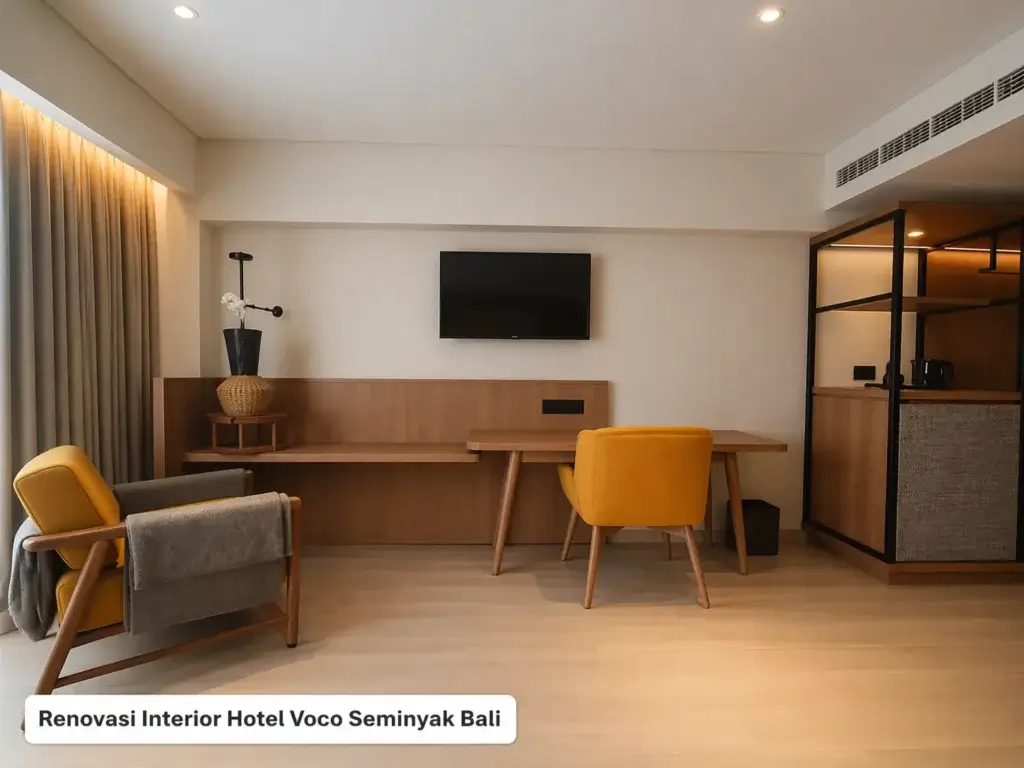 Renovasi Interior Hotel Voco Seminyak Bali