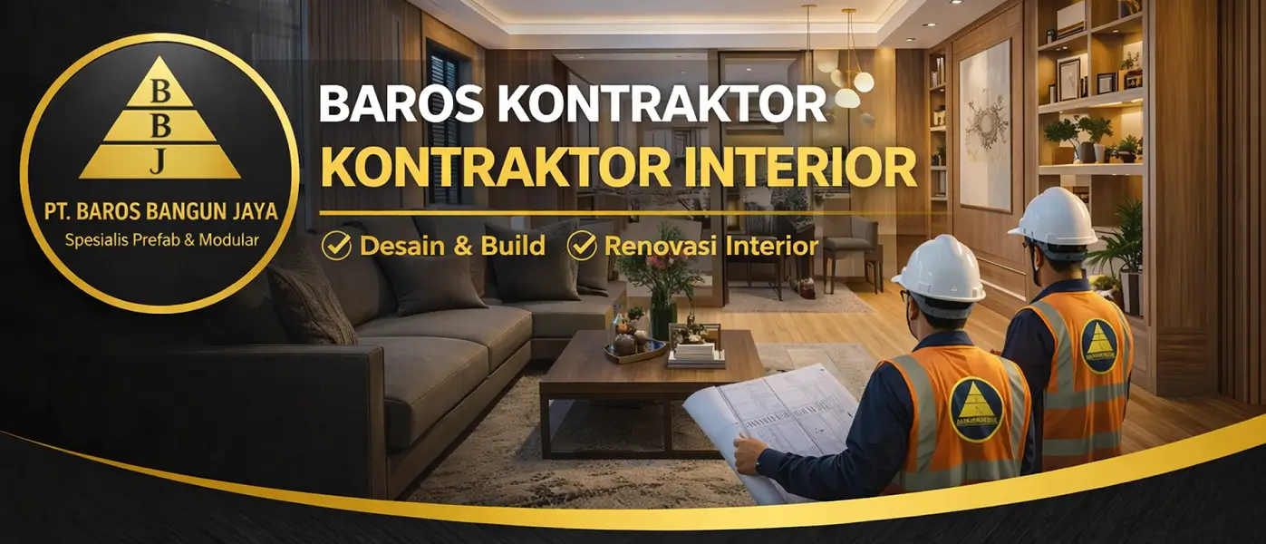 banner kontraktor interior kantor baros kontraktor