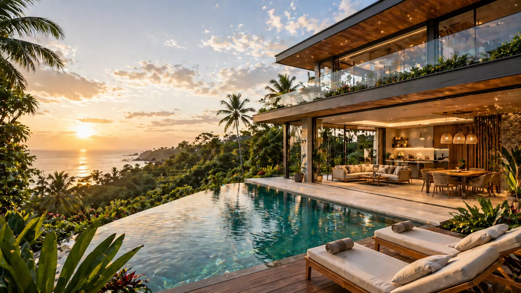 Pembangunan villa dengan sistem design and build terintegrasi