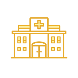 Ikon gedung kesehatan