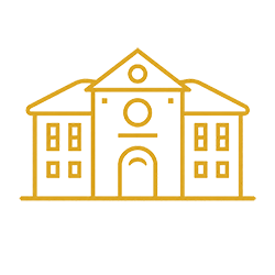 Ikon gedung pendidikan