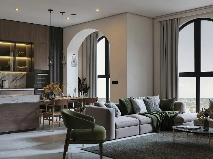 Interior apartemen modern