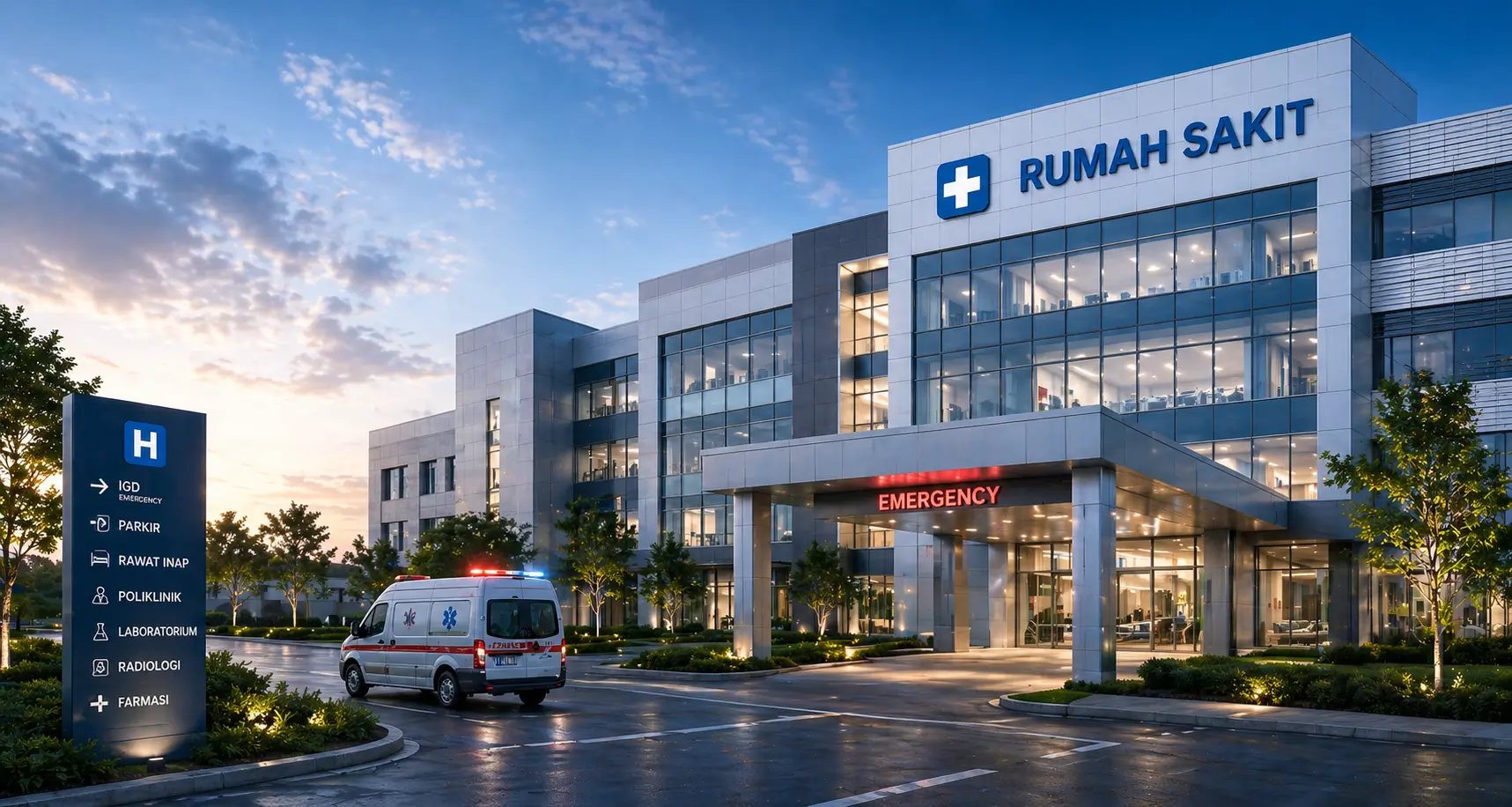 Kontraktor rumah sakit profesional untuk pembangunan fasilitas kesehatan modern