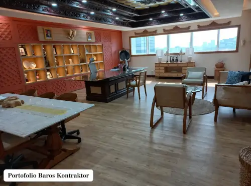 renovasi interior ruang direksi PT sarinah