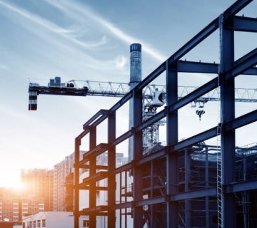 struktur konstruksi baja gedung