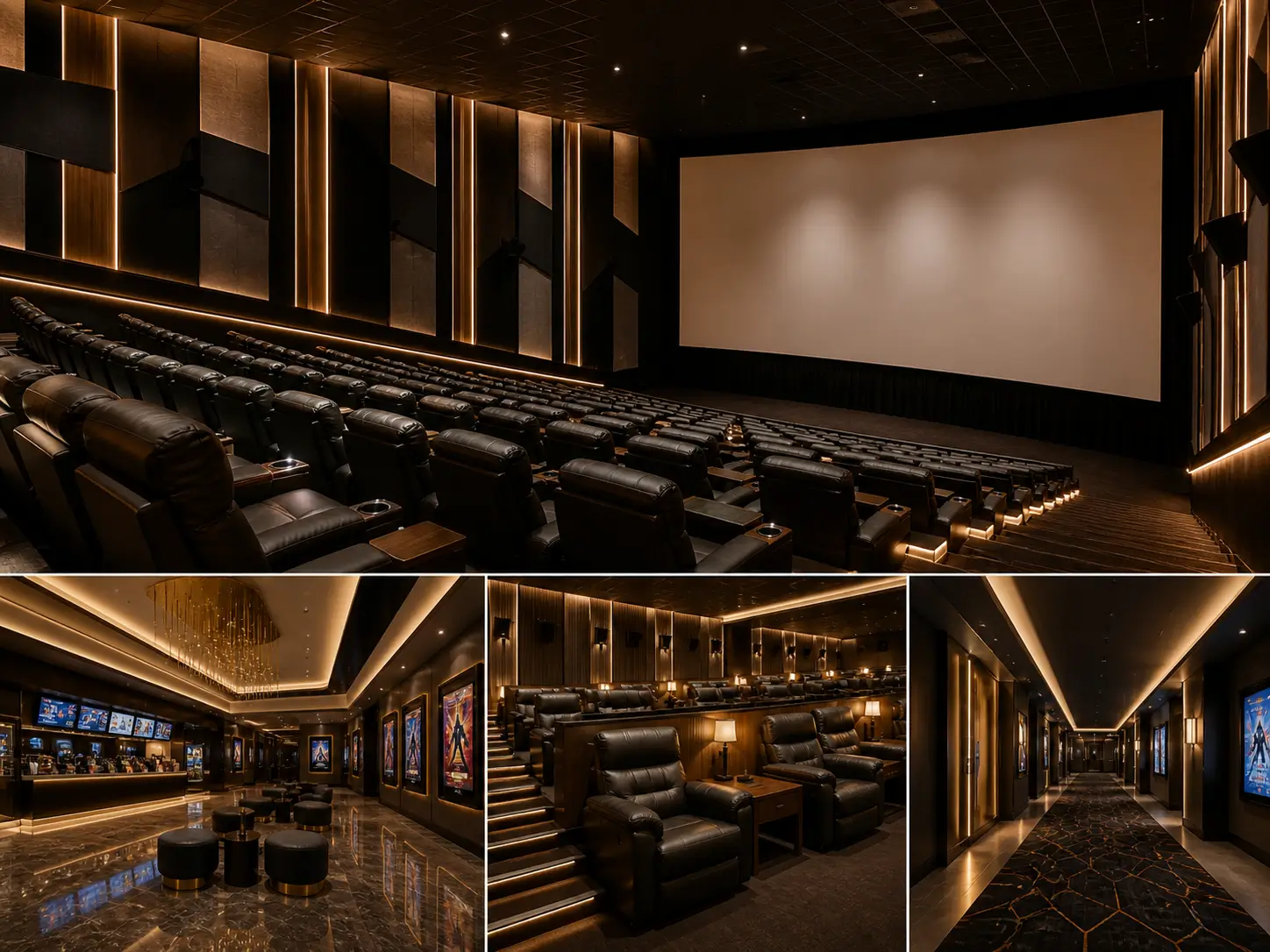 Interior bioskop premium