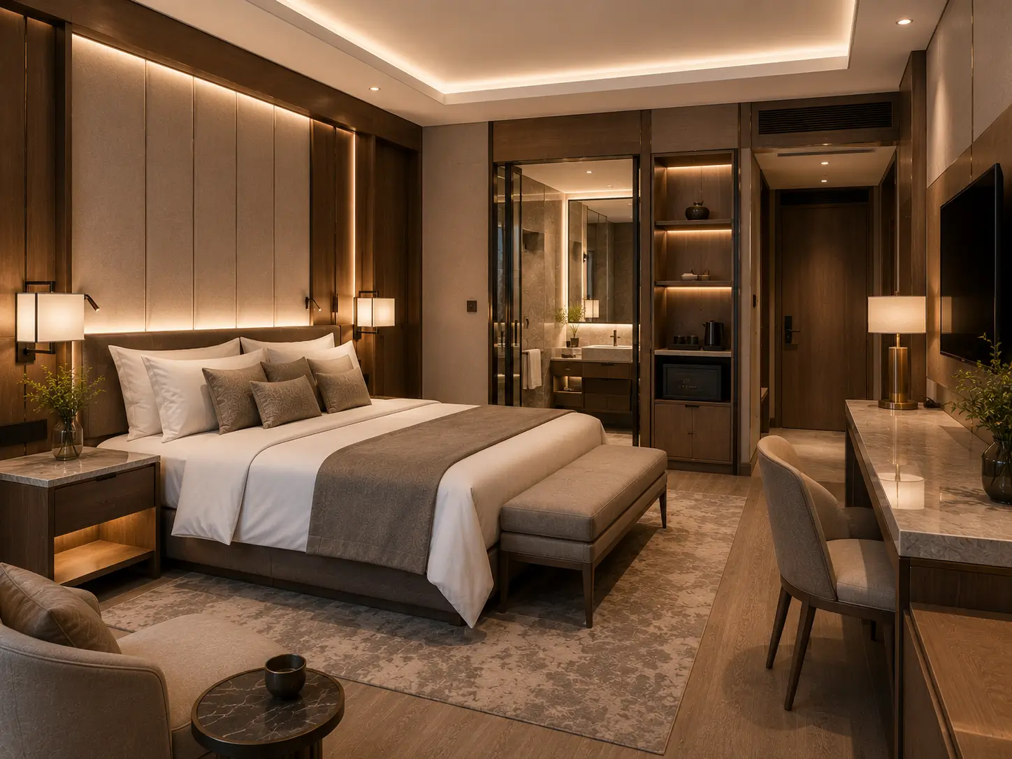 Furniture kamar hotel custom