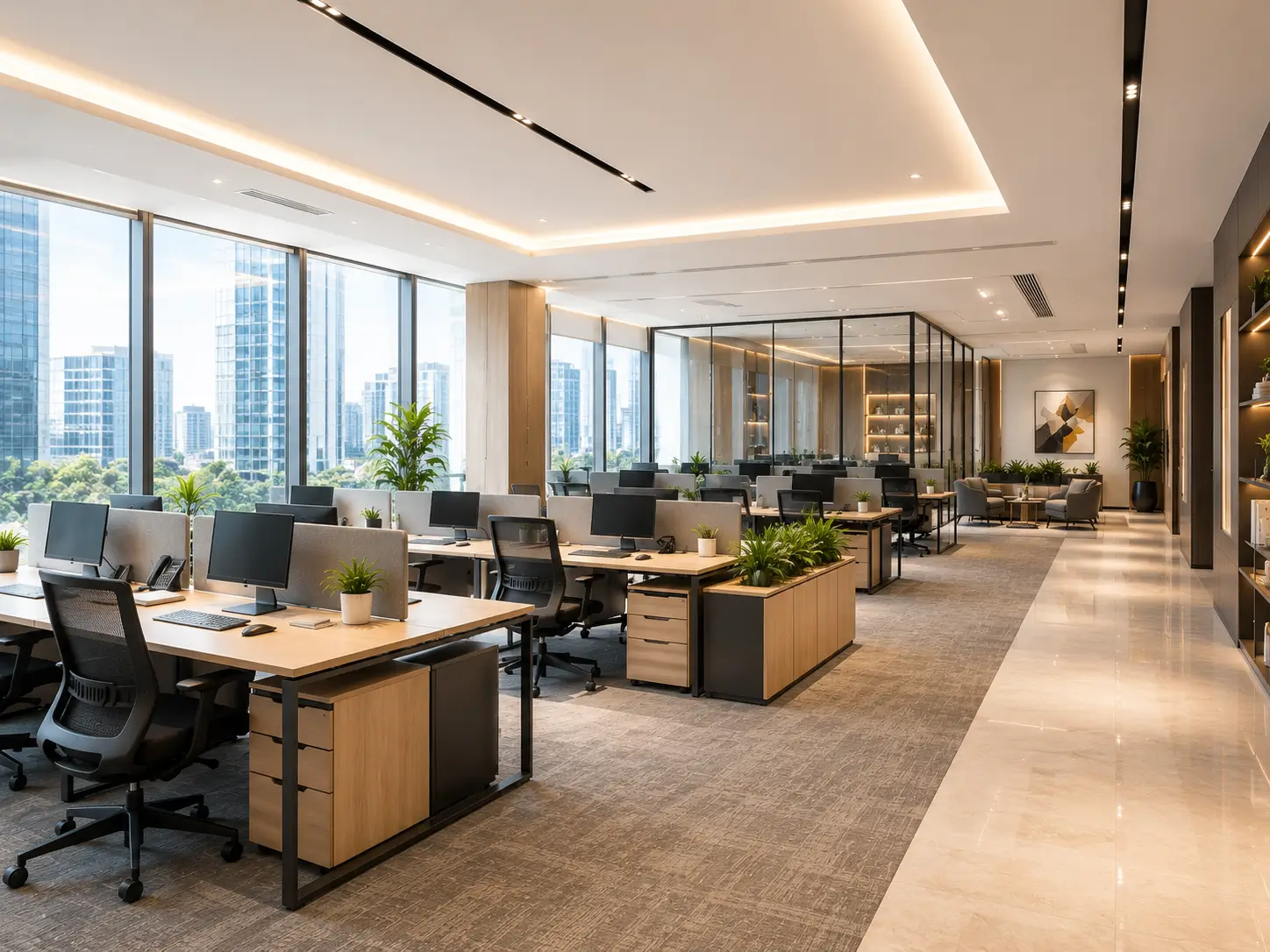Jasa interior kantor Jakarta modern