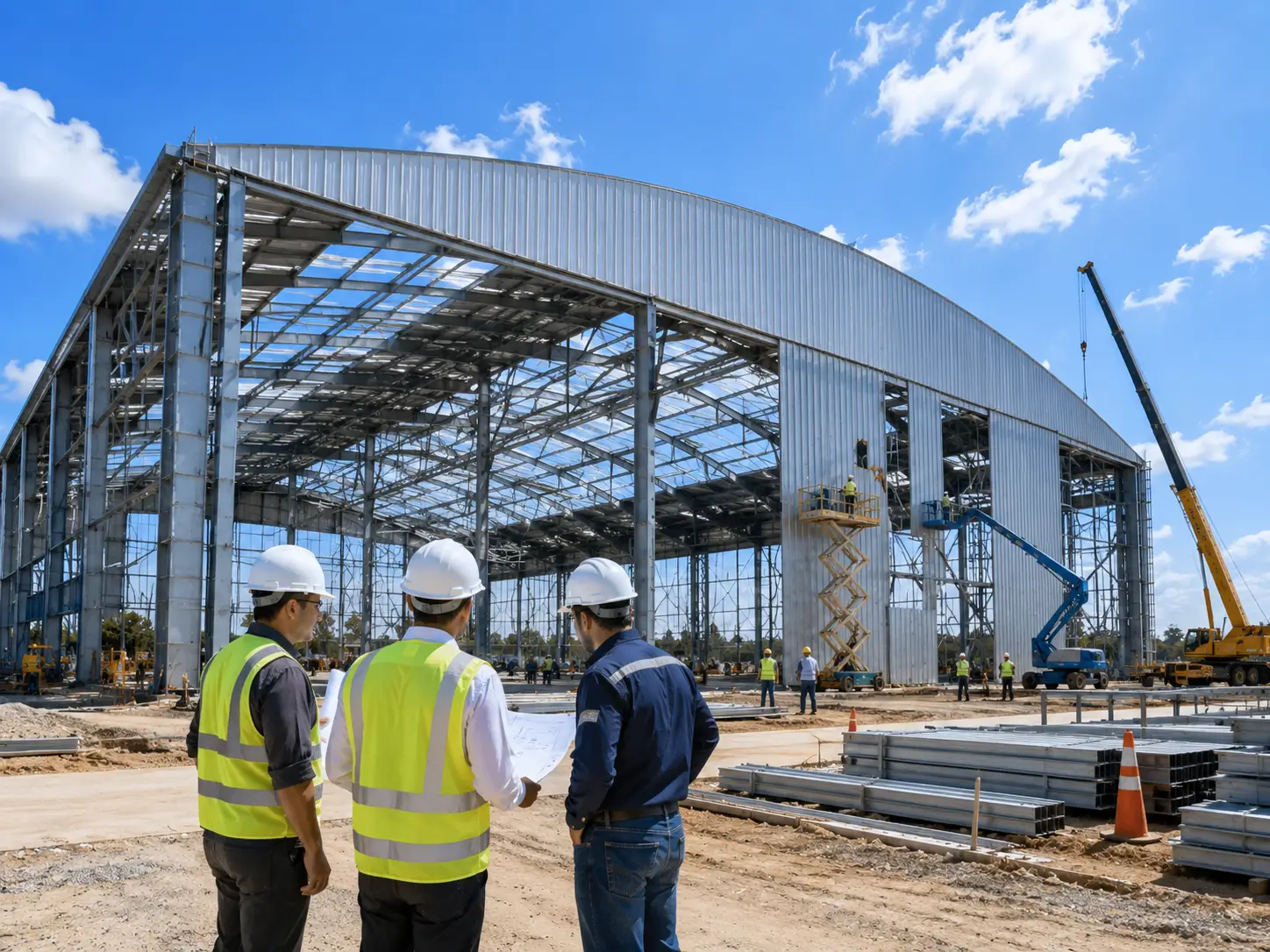 Kontraktor gedung hanggar dengan sistem design and build