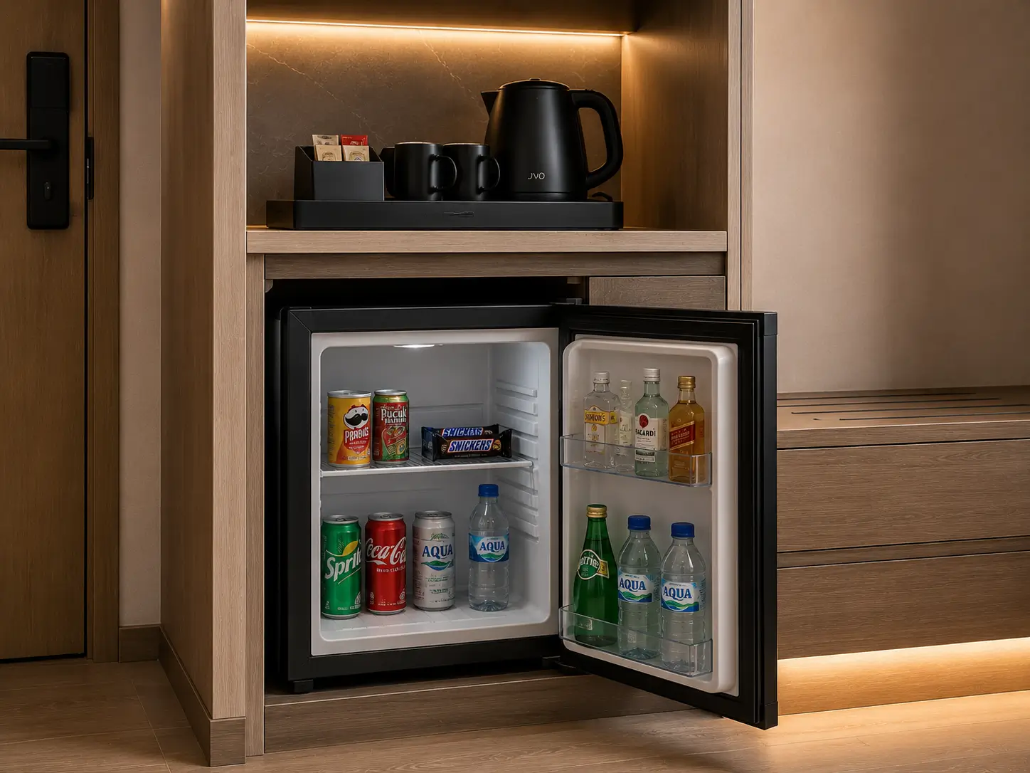 Minibar compact hotel