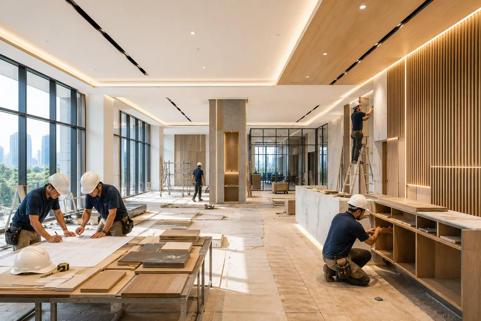 Proses pengerjaan interior Jakarta profesional