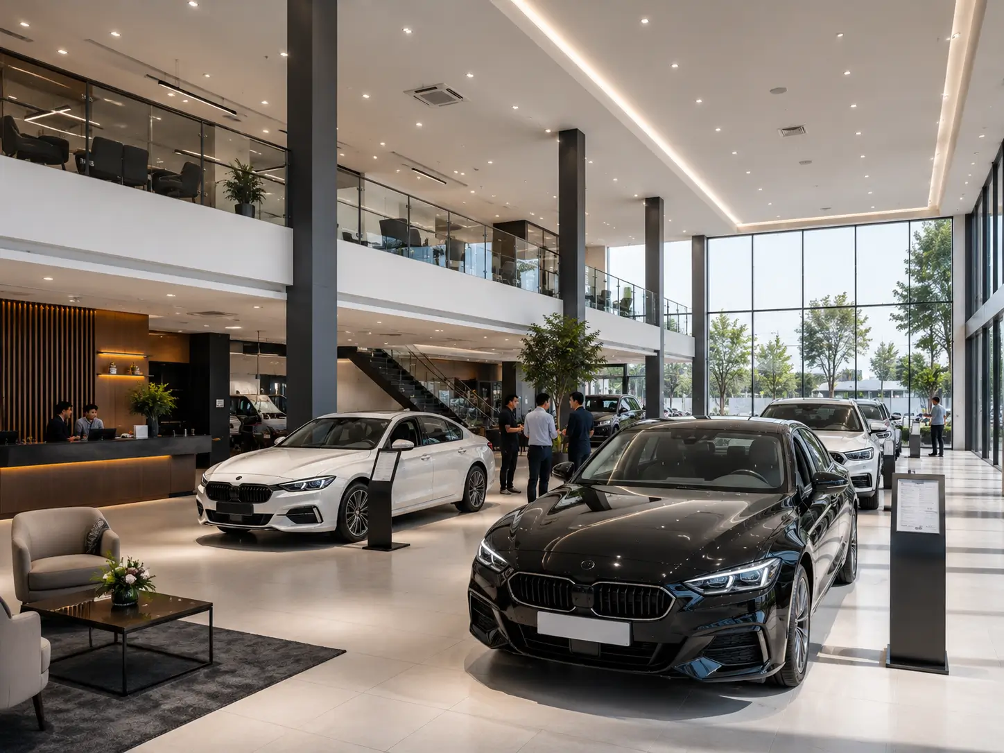 Kontraktor showroom mobil modern
