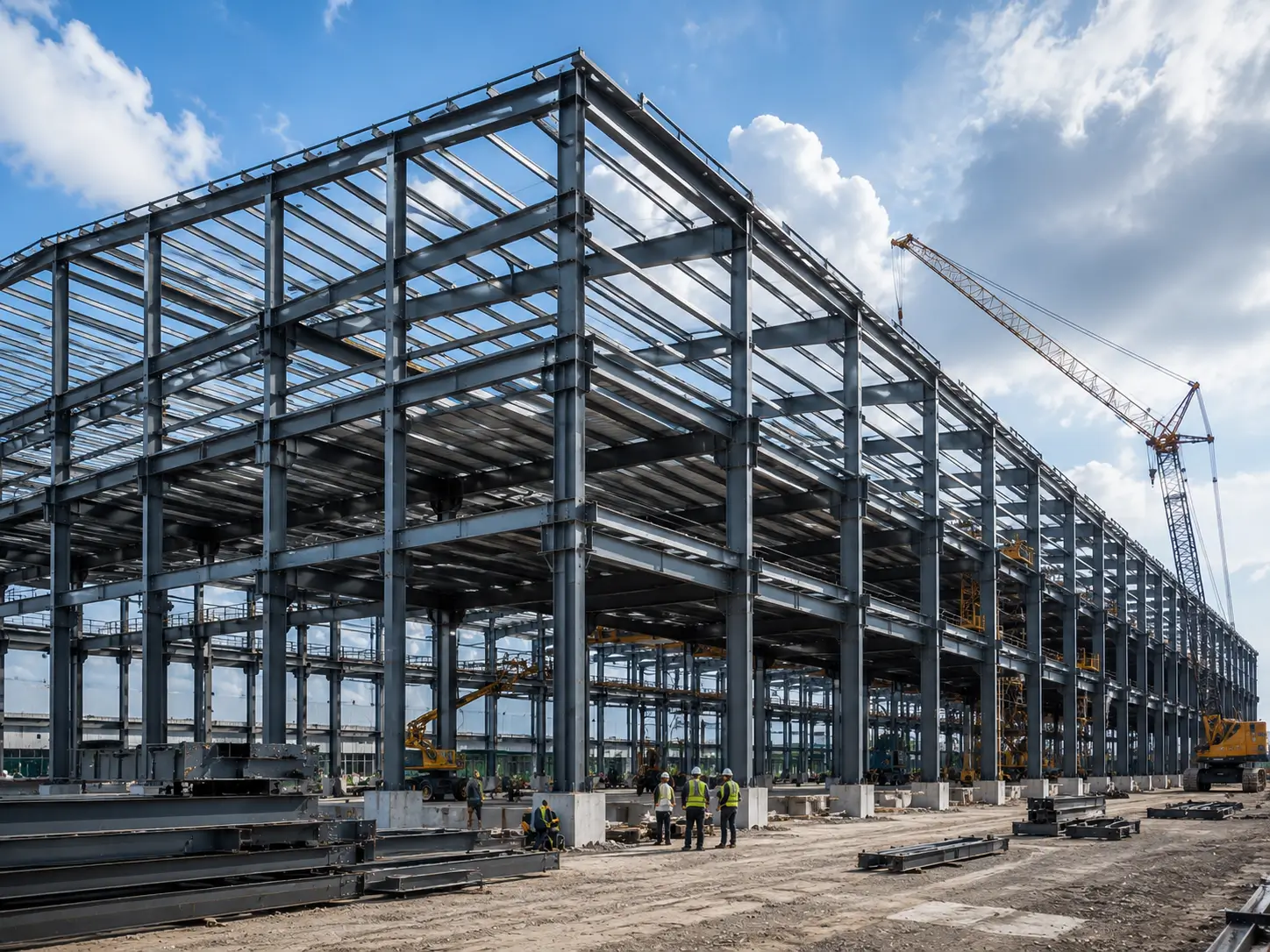 Bangunan Industri Baja WF