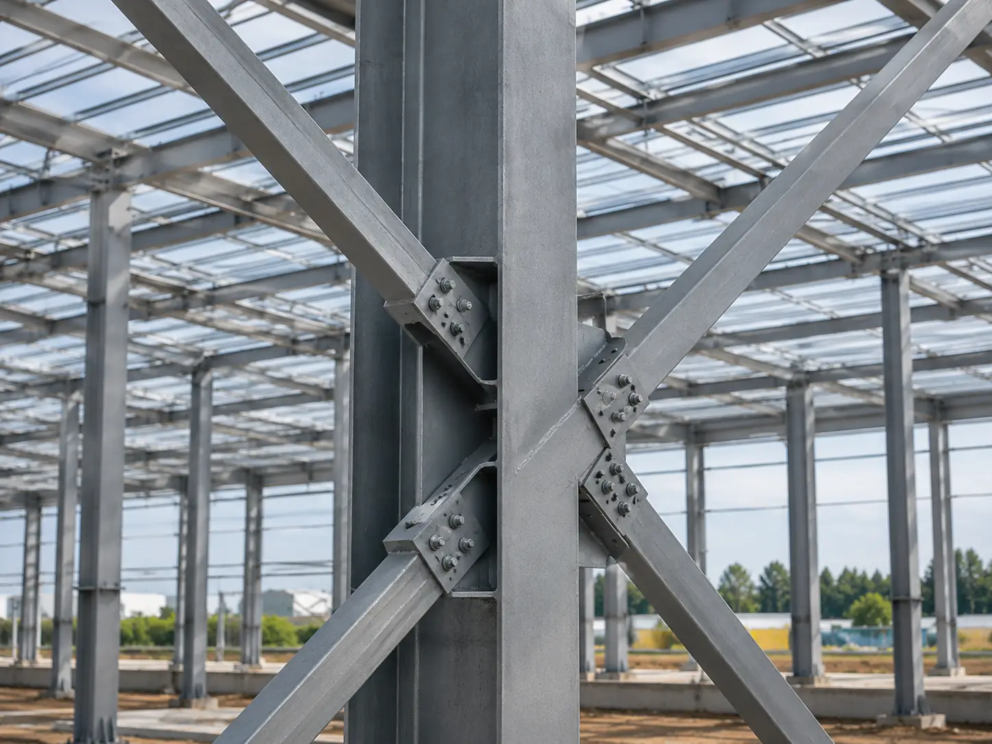 Bracing System Gudang Baja