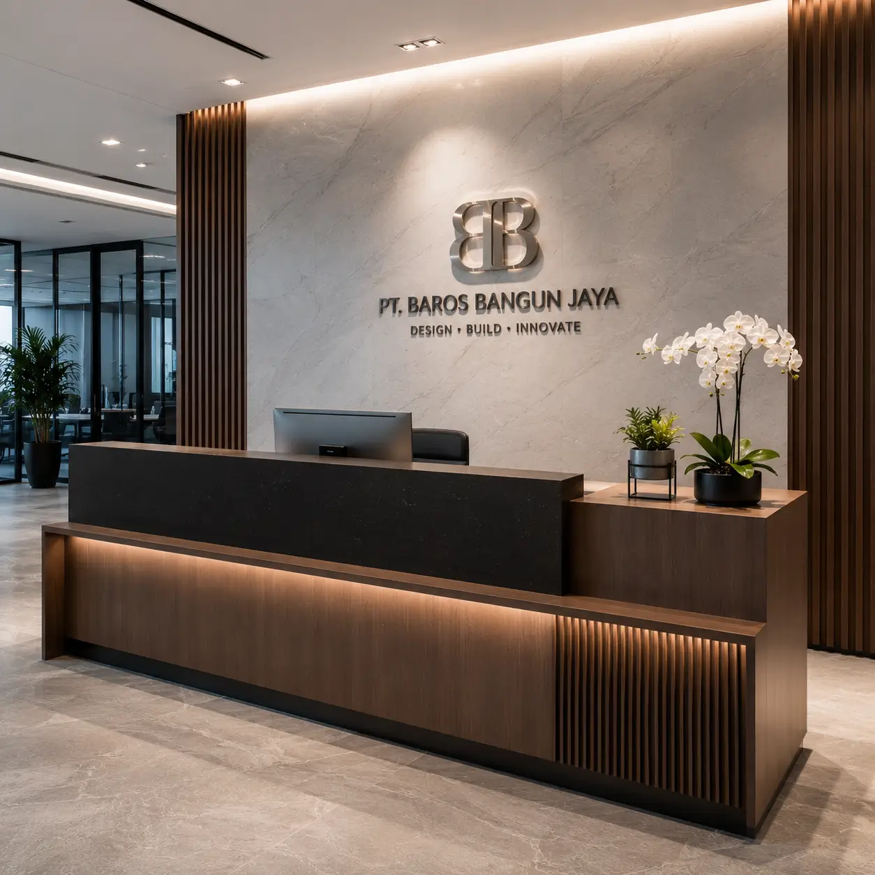 Reception Desk Custom