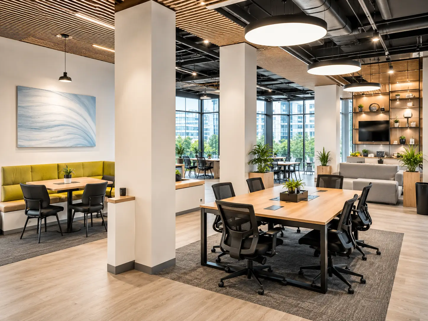 Interior Kantor Coworking Space