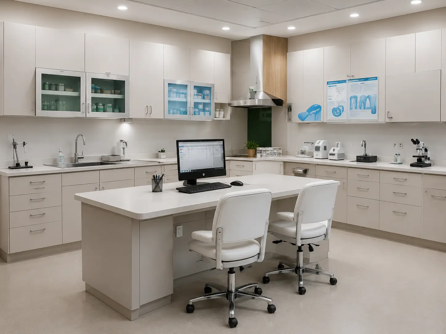 Interior Laboratorium Kesehatan Bandung