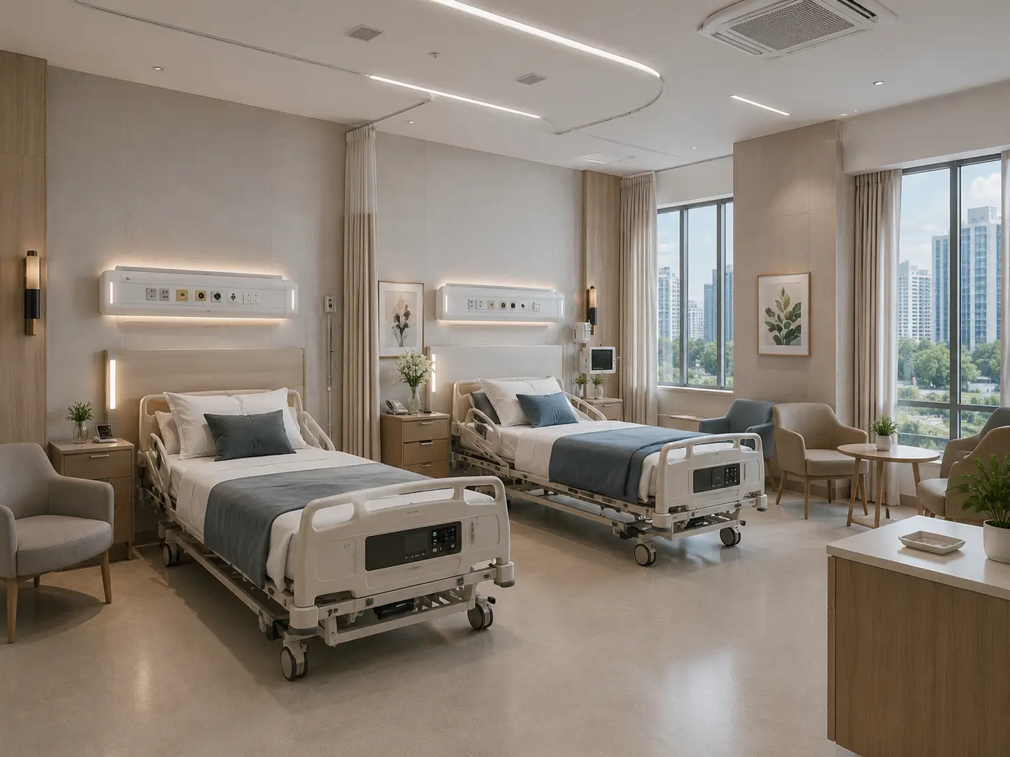 Interior Rumah Sakit Spesialis Surabaya