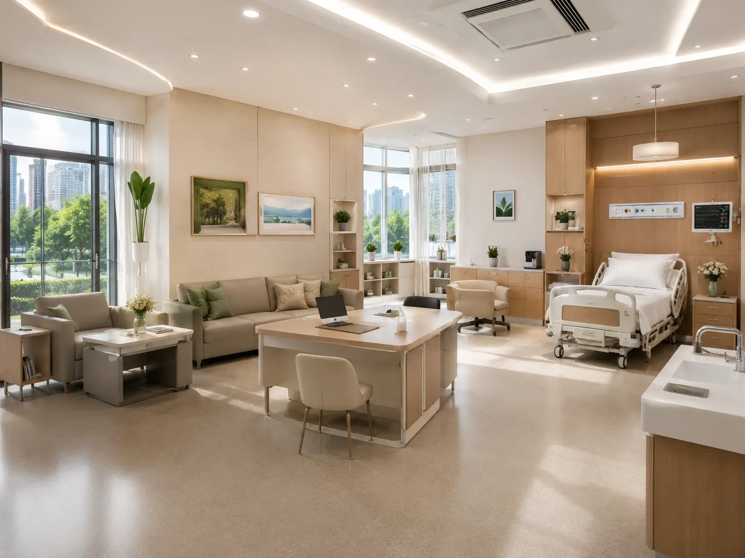 Interior Rumah Sakit Umum Jakarta