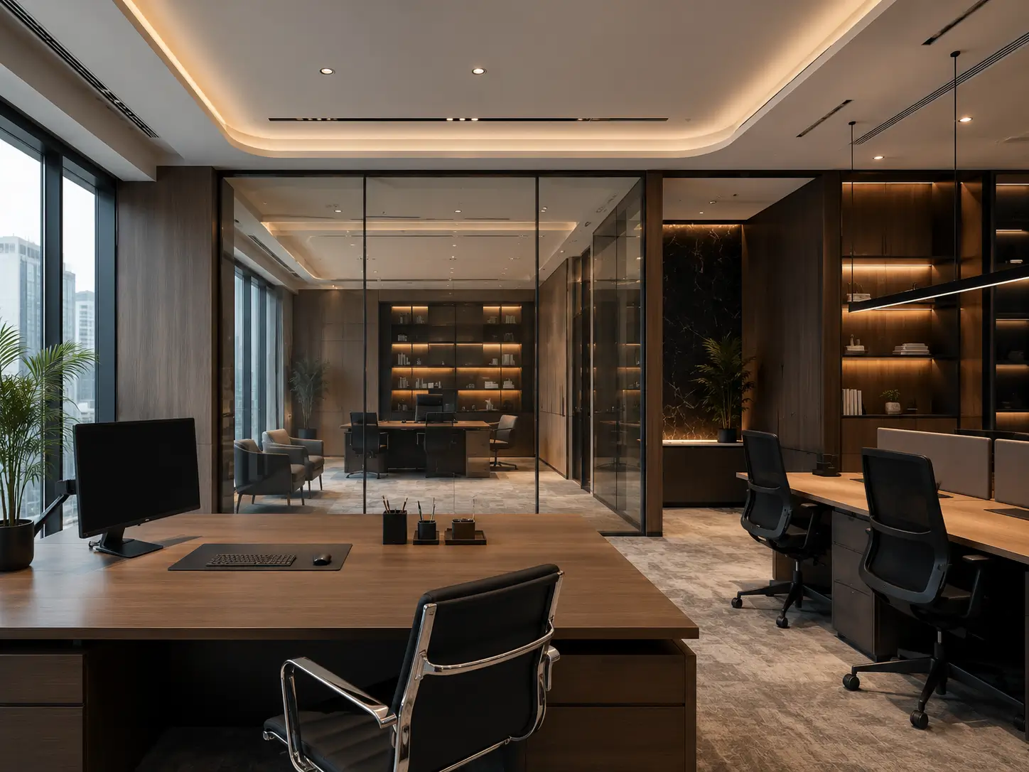 Jasa kontraktor interior kantor modern