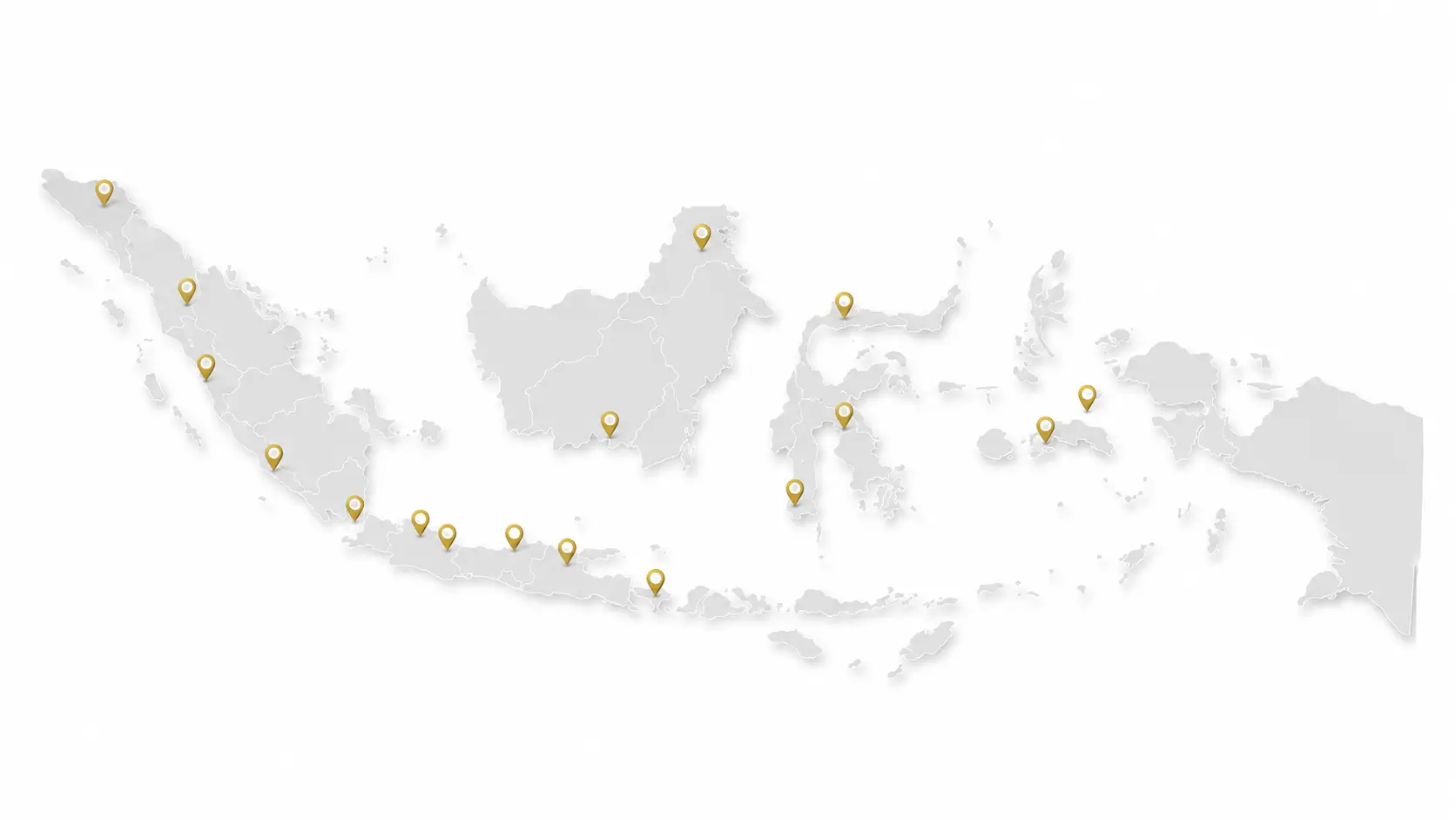 Area Proyek PT Baros Bangun Jaya di Indonesia