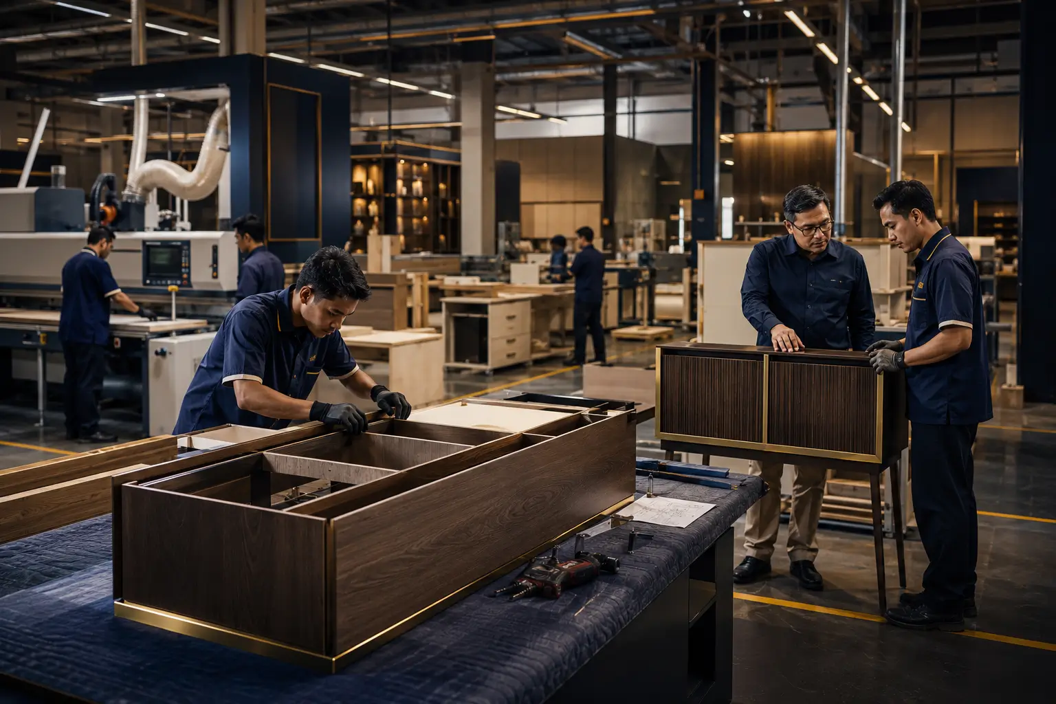 Workshop Furniture Hotel PT Baros Bangun Jaya