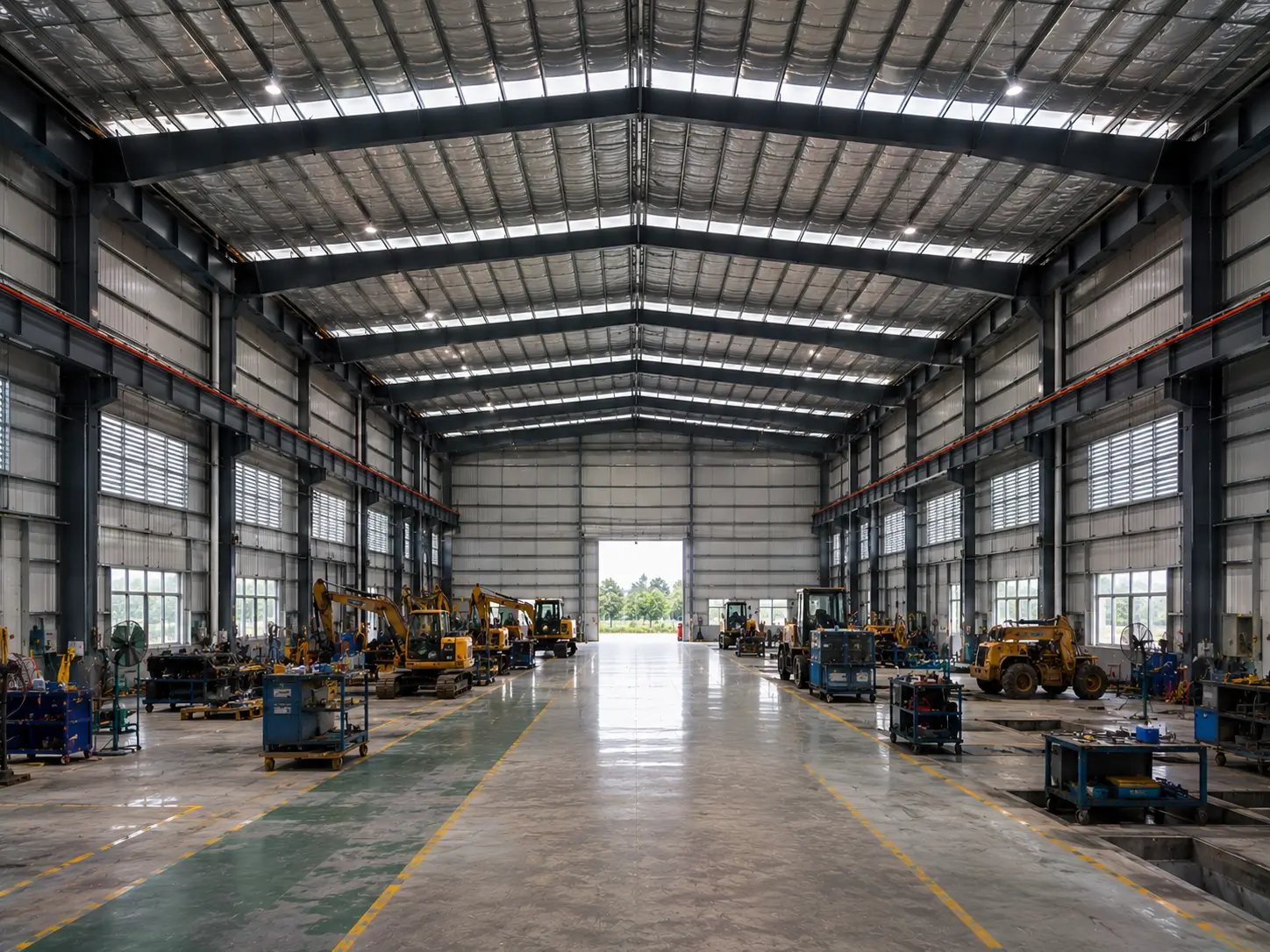 Workshop Industri Bentang Lebar