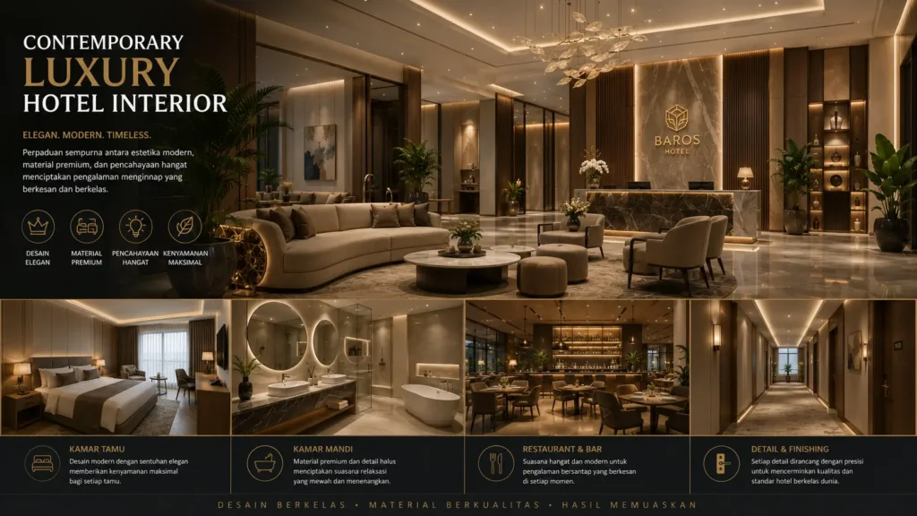 Contemporary Luxury Hotel Interior