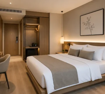Desain Kamar Hotel Minimalis