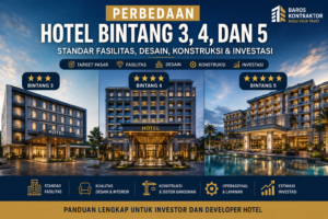 Perbedaan Hotel Bintang 3, 4, dan 5