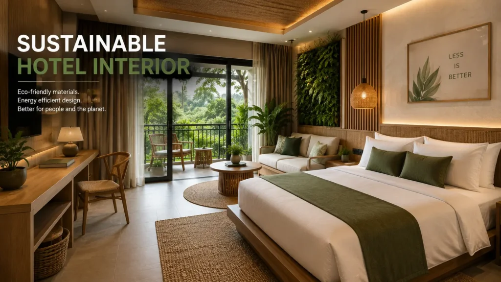 Sustainable Hotel Interior