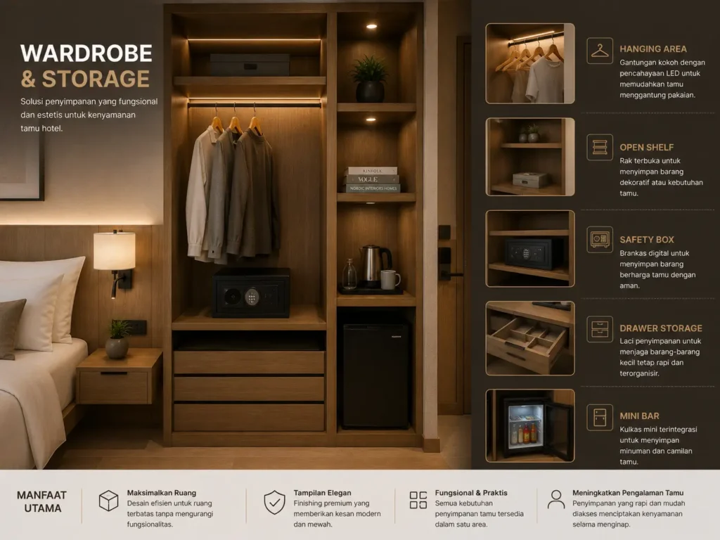 Wardrobe dan Storage