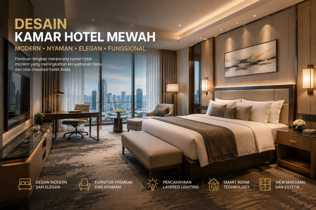Desain Kamar Hotel Mewah