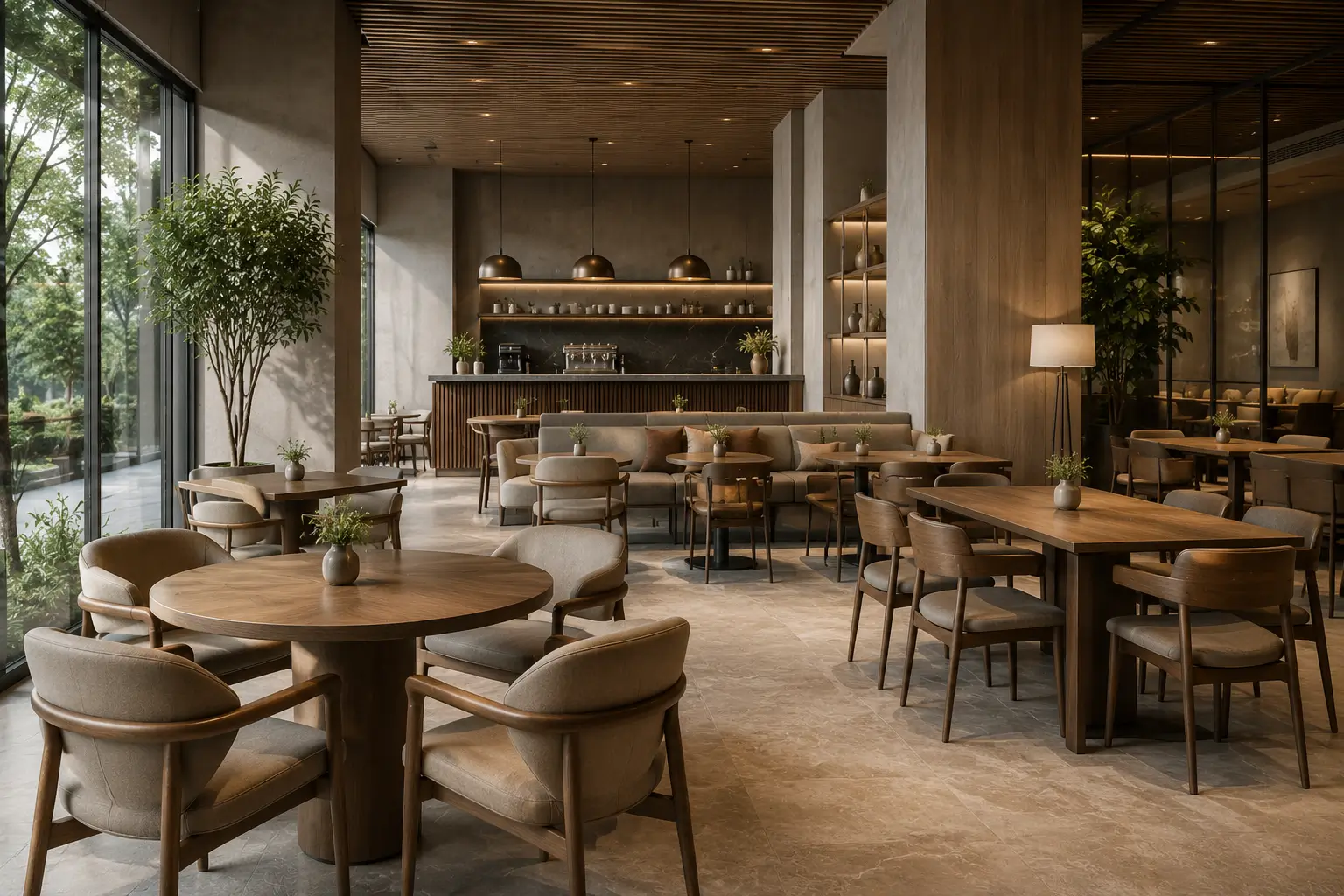 Hospitality dan F&B furniture untuk hotel cafe dan restoran