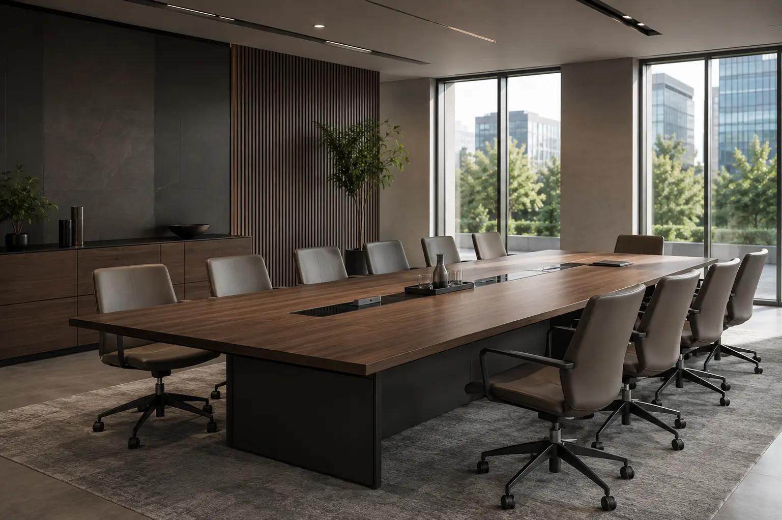 Meeting dan conference table furniture kantor