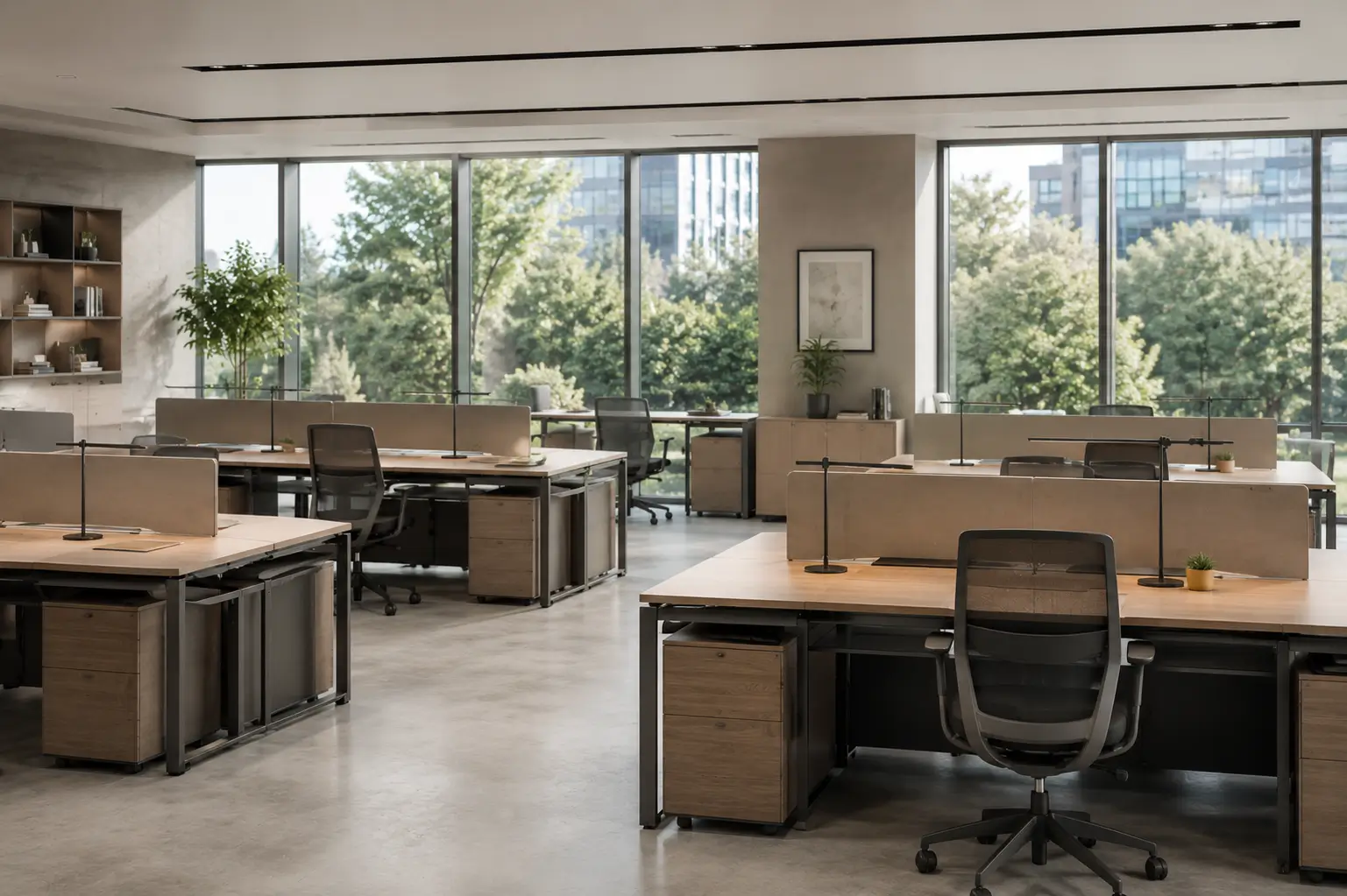 Workstation dan meja kerja furniture kantor