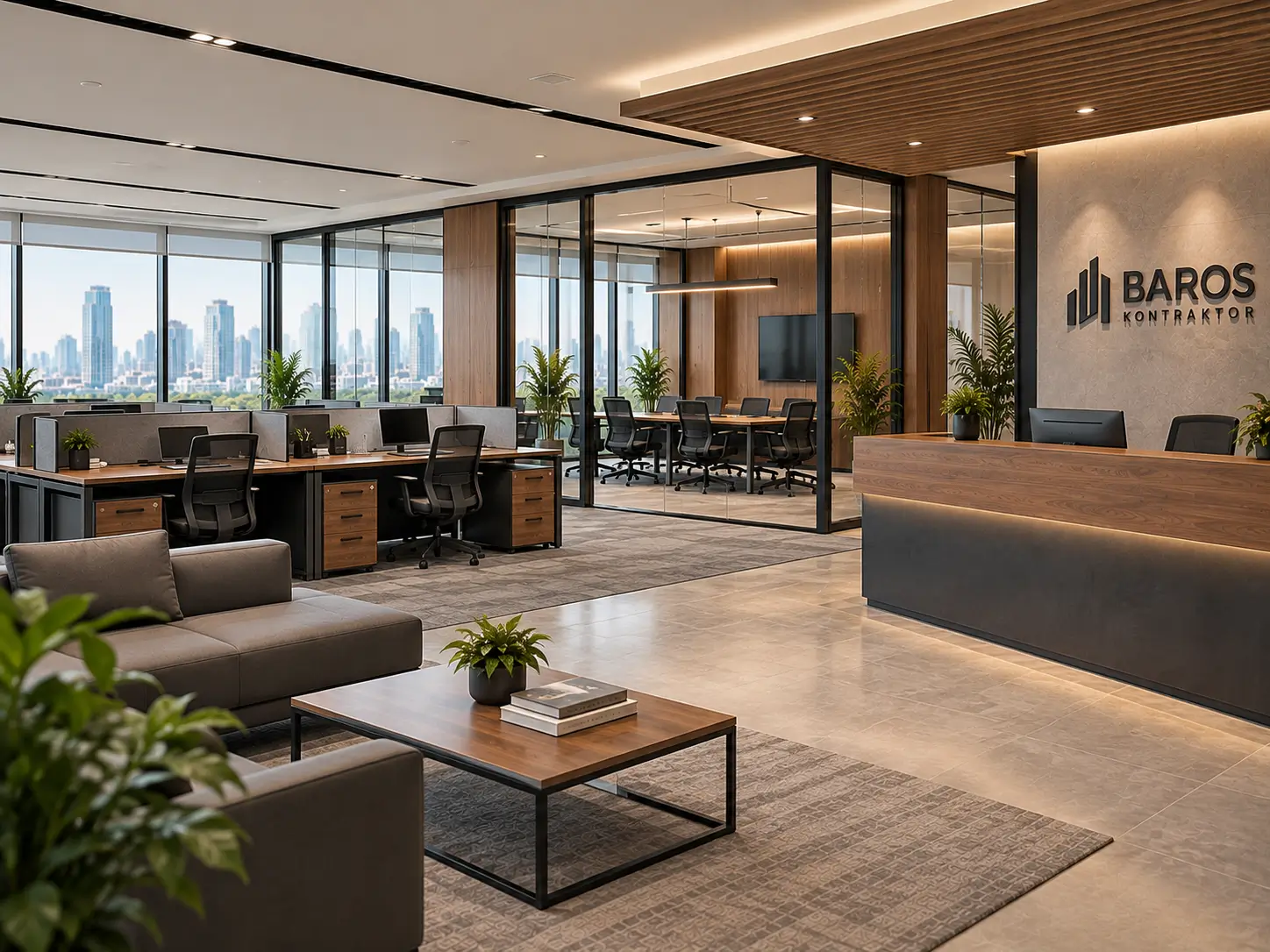 Furniture untuk lingkungan kantor korporat