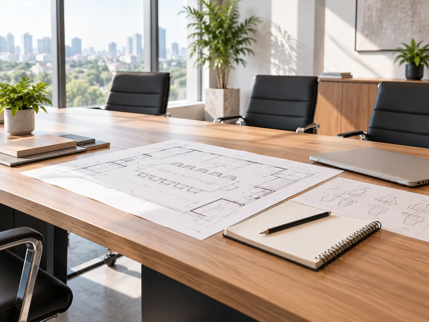 Inspirasi meja rapat untuk perencanaan desain dan tata ruang meeting kantor